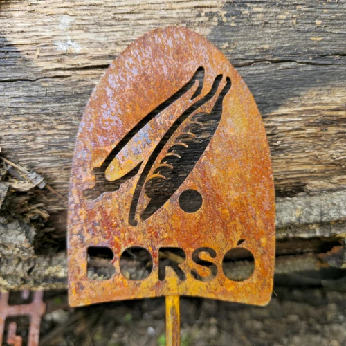 Borsó -Veteményes jelölőtábla