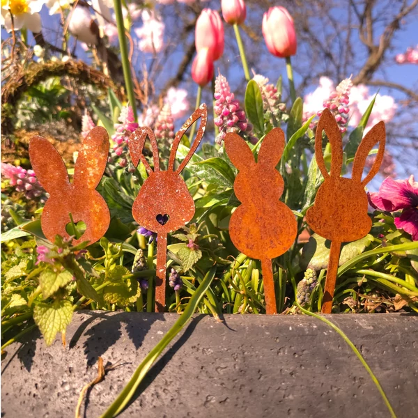 Szivecskés nyuszi pick szett (4db)