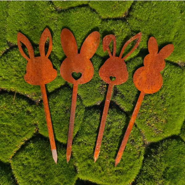 Szivecskés nyuszi pick szett (4db)