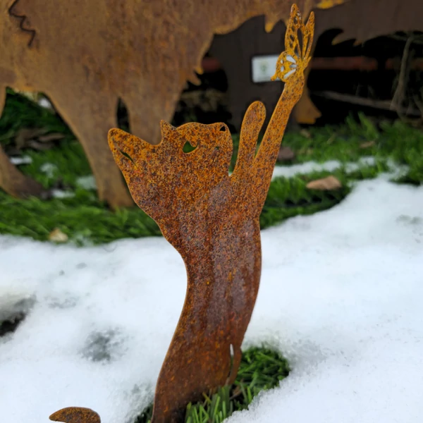 Pillangós-cica sziluett