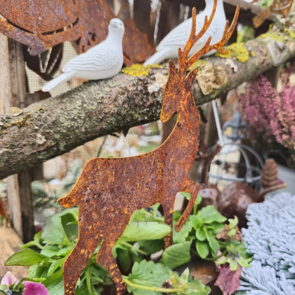 Rénszarvas sziluett - Nagy (180x300mm)