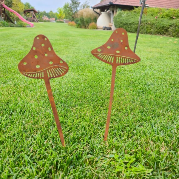 Erdei gomba sziluett (2db)