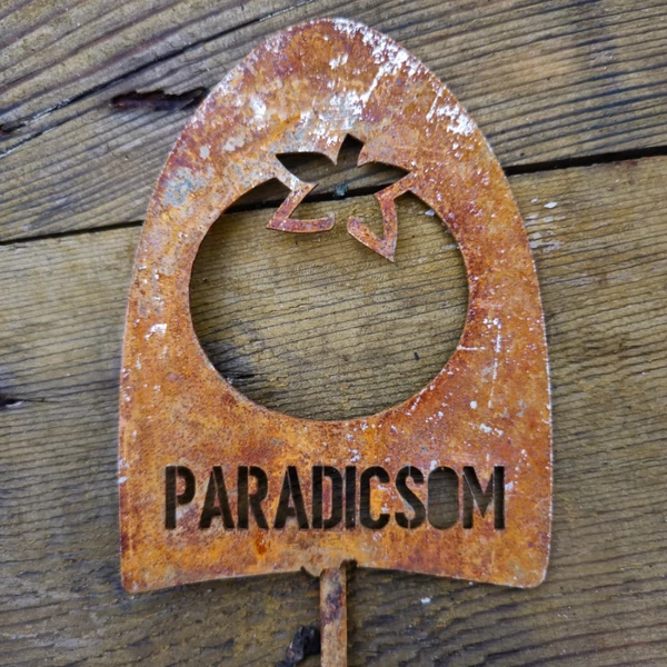 Paradicsom -Veteményes jelölőtábla